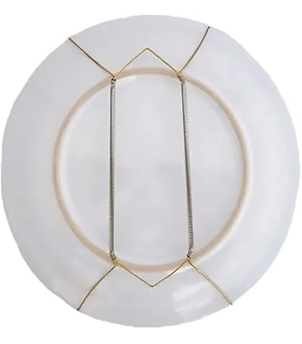 Cabides Para Pratos Creative Hobbies - 3 Tamanhos | Dourado | Prontos Para Usar | Pratos 5 A 14 Polegadas