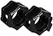 Pro Barbell Clamp Collars - Reinforced Plastic Construction Pair Pack - 2 Inches Standard Olympic Size - By Utopia Fitness