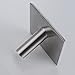 KES SUS 304 Stainless Steel Self Adhesive Towel Robe Hook and Self Sitck On Wall Hook Sticky Brushed Finish 4 Pieces, A7063-P4