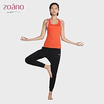 Verano vestido de Yoga mujer chaleco ejecutando dos ...