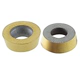 Carbide Insert - TOOGOO(R) 10 Pcs Milling Machine Tool 10mm Dia Round Coated Carbide Insert