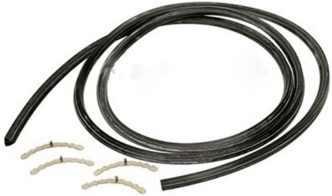bartyspares® Universal Oven / Cooker 4 Sided Rounded Corner Rubber Door Seal Gasket (197cm) SMEG MOFFAT DIPLOMAT LAMONA LOGIC CDA WHIRLPOOL DELONGHI ETC