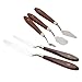 EVINIS 5Pcs Stainless Steel Spatula Palette Knife Painting Mixing Scraper Set,3D Print Removal Tool