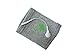Premium Conductive Electrode Cuff for TENS Pain Therapy, Earthing & Electrotherapy of Pain, Swelling, Discomfort, Carpal Tunnel, Arthritis, etc. (1 Cuff - Silver Thread – Universal One Size Fits All)