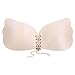 Women's Self Adhesive Bras Invisible Strapless Backless Bra Nude D