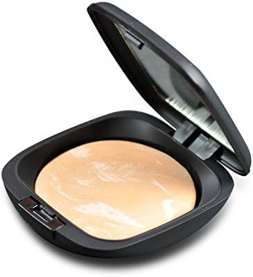 Katie B Cosmetics Pure Perfection Baked Mineral Powder with Green Tea Extract, Color Medium Dark, .32 oz
