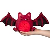Squishable - Party Snackers Red Bat - Spooky Collection - 6 in - Soft Toy Collectible Stuffed Animal - Beans