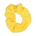 Set of 2 Solid Scrunchies (Yellow)