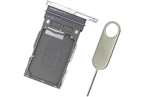 PHONSUN Replacement Single SIM Card Tray for Samsung Galaxy S22 S901U S901U1 / S22 Plus S906U S906U1 (Phantom White)