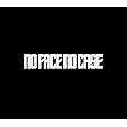 No Face No Case- Helmet Decal, White