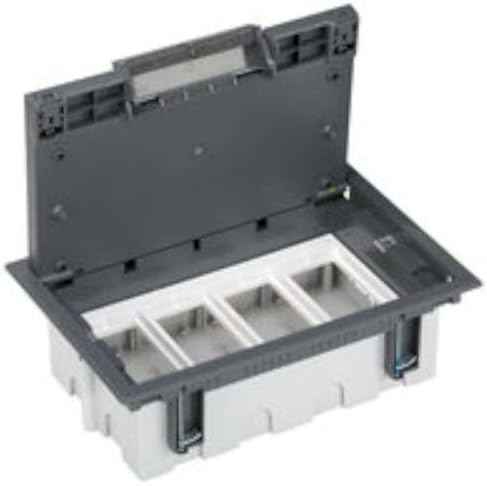 Simon 52050104-035 - Caja Suelo 90Mm 4 Mod Gris: Amazon.es: Bricolaje y herramientas