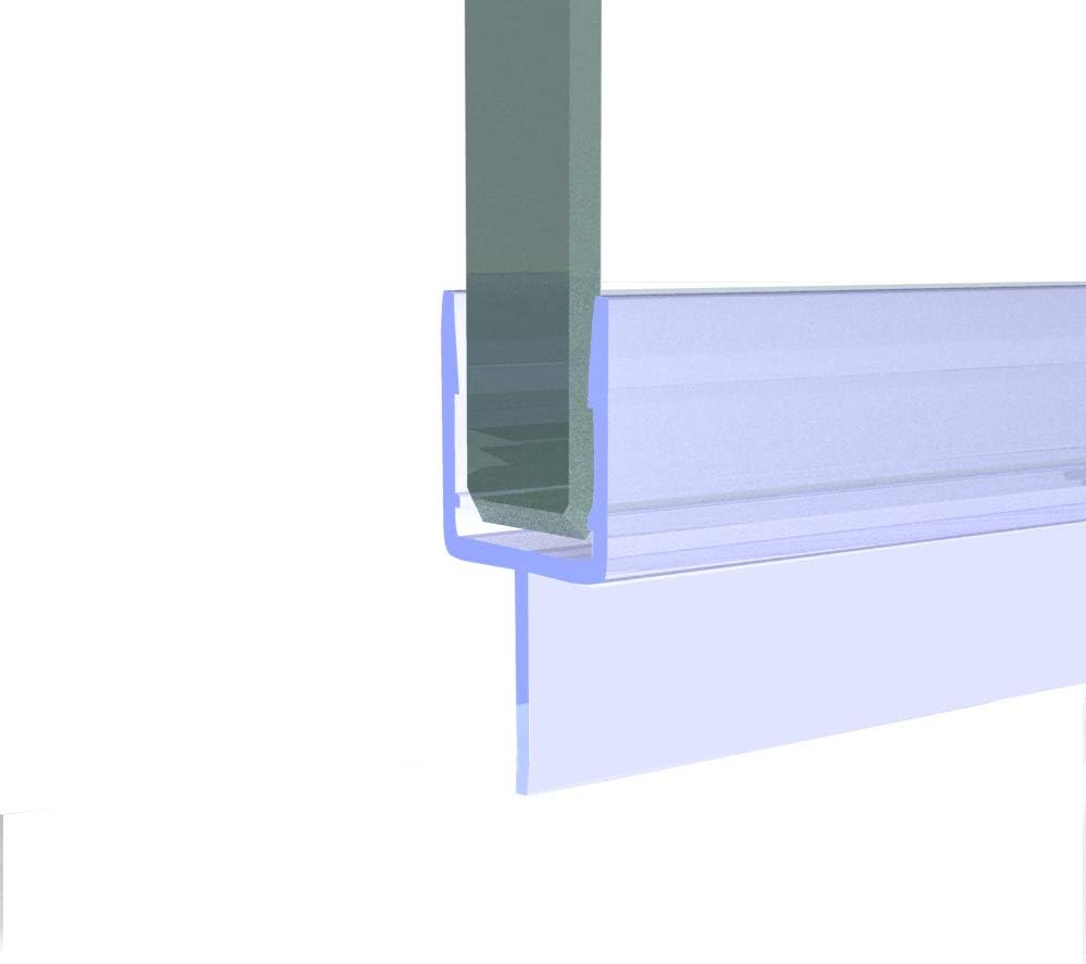 Duschdichtung Halbrund DK13 Für Duschkabinen - 2x45cm Ersatzdichtung 4-5mm