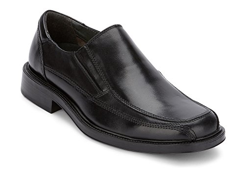 Dockers Men’s Proposal Leather Slip-on Loafer Shoe,Black,12 W US