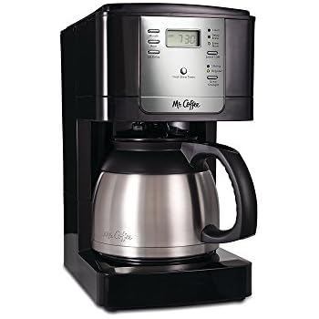 Mr. Coffee JWTX85 8-Cup Thermal Coffeemaker, Stainless Steel