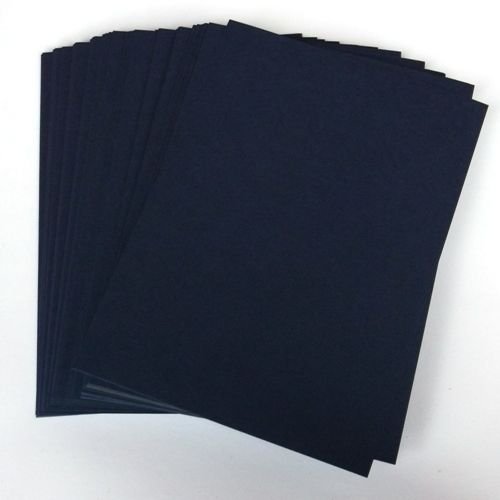 Stella Crafts A4 Navy Blue Card Stock x 100 Sheets, 240gsm (297mm x 210mm)