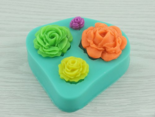 5 Pard+Silicone+Chocolate+Sugarcraft+Decorating