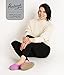 Pembrook Super Soft Slippers – Ballet Style and Non-Skid Sole - Faux Sherpa Shearling Lining - Memory Foam, women, girls