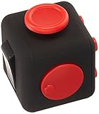 Olia Design Fidget Cube Relieves Stress And Anxiety for Children and Adults Anxiety Attention Toy, Black
