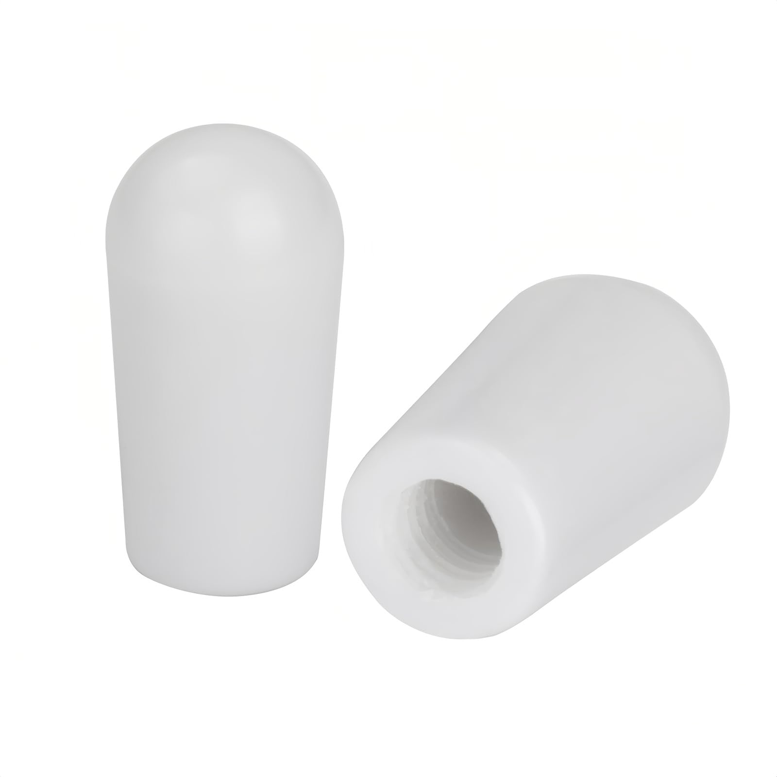 Banworks Guitars 3-Way Switch Tip 3.5mm (9/64") Metric Pickup Selector Switch Caps M4 Toggle Switch Knob Tip Caps for Epiphone EPI Les Paul LP SG Electric Guitars Pack of 2 JT/DWQM-03 White