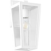 Quorum Lighting 715-5-6 Bravo Outdoor Wall Sconce, 1-Light 60 Watts, White