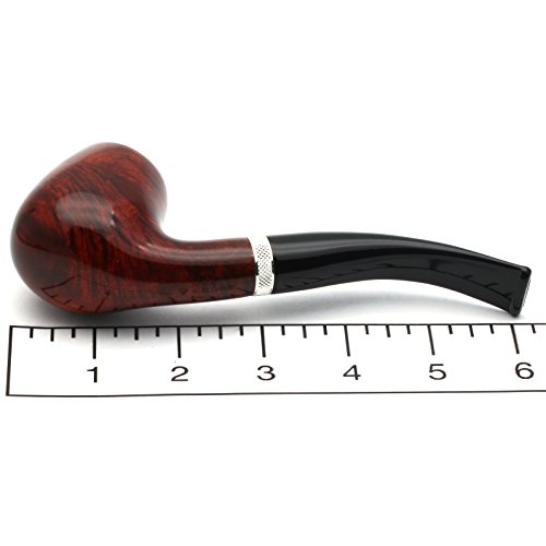 Mr. Brog Full Bent Tobacco Pipe Model No 82 Consul Pecan