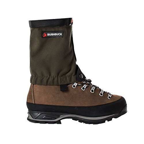 Putee Hiking Boot Gaiters by Bushbuck Silent, Tough, Water Repellent Keep Water and Debris