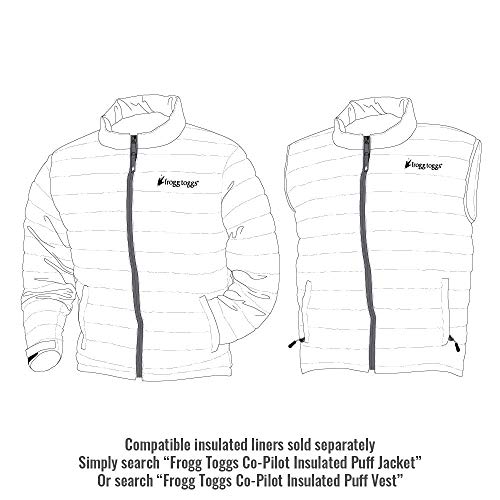 Frogg Toggs PF63161-7107SM Pilot Series Prym1 Jacket, Blackout, Small - Thumbnail 4