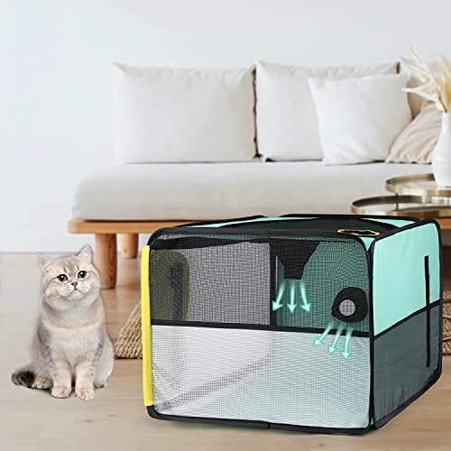 سعر Treasureksa Pet Drying Box Portable Foldable Dog Cat Drying Room
