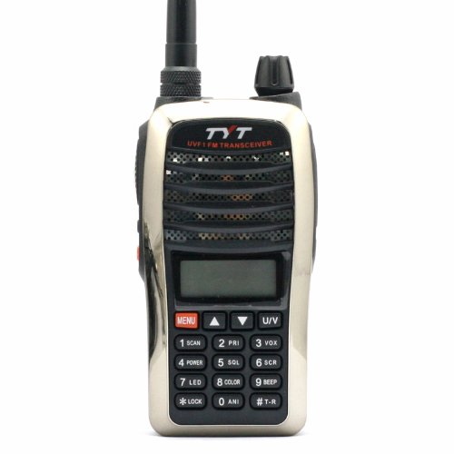 Handheld Deluxe VHF/UHF Dualband Amateur Radio 2M/440 Transceiver with Twin Display 5W TYT TH-UVF1