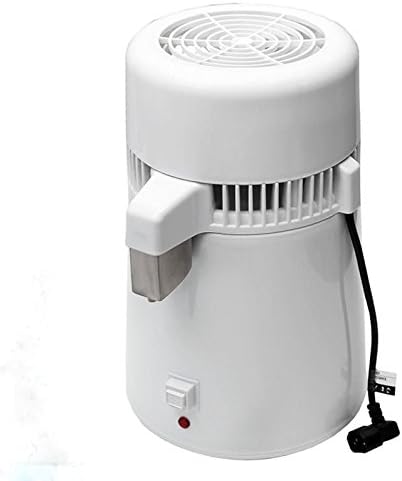 4L Pure Water Distiller Filter White 304 Stainless Steel Medical Dental Distilled Water Purifier Maker Distillation Machine 110V US Plug - Form A Complete Set of Professional Home Sterilizer