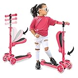 Hurtle 12 Wheeled Scooter for Kids - Stand & Cruise