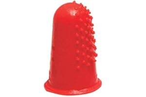 Westcott 00701 Ventilated Rubber Finger Tip Protector, Small, 12 Piece/Box