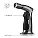 Yusud Jet Torch Cigar Lighter Butane Refillable, 4 Strong Burners Jet Flame Windproof Cigarette Lighter