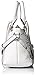 Rebecca Minkoff Micro Moto Satchel with Studs Cross Body, White, One Size
