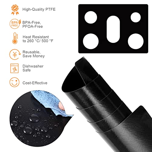 AIEVE Stove Cover, Gas Stove Burner Covers for Samsung Gas Range