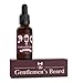 The Gentlemen's Beard Oil - Sandalwood - Conditioner Softener - All Natural - Softens, Strengthens and Promotes Beard & Mustache Growth - Leave In Conditioner