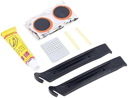JXULE Outdoor Cycling Bike Bicycle Repair Tire Tyre Levers Tool Set Kit Rubber Patches