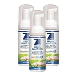 GermFree 24 Tri-Pack Hand Sanitizer - Long-Lasting 24 Hour Effect - Kills 99.99% Of Germs & Provides All Day Protection - Non-Staining - Odorless 50ml Foam (Includes 3x 50ml Foamers) - Made in USA