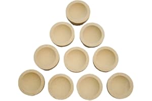 MAKE YOUR OWN GOLD BARS Lot of 10 - # 8 Mabor Cupel 1-3/4"x1-1/8" Gold-Assay-Smelting-Refining-Cupels