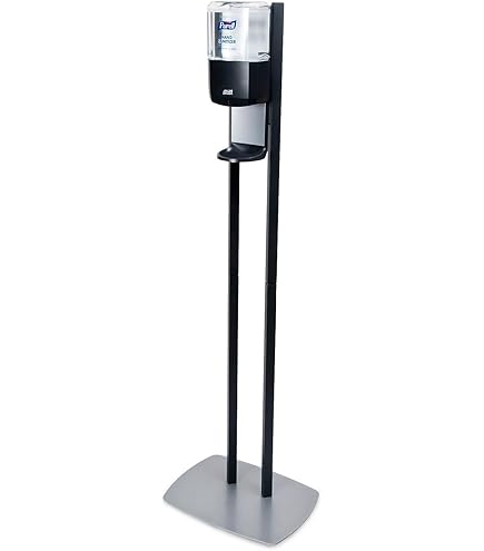 Amazon.com: HON Hand Sanitizer Station Stand, 12 X 16 X 54, Silver