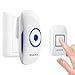 Wireless Doorbell, KSANA Long Distance Waterproof Wireless Doorbell - 4 gear volume adjustment,36 Ringtones,1 Plug-In Receiver and 1 Push Button Transmitter