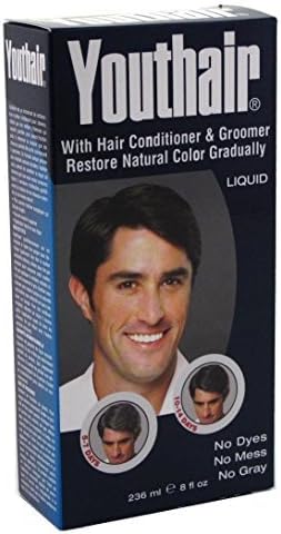 Youthair Hair Color & Conditioner For Men, Liquid - 8 fl oz by Youthair