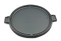 Useful. UH-CI196 14 inch 3 in 1 Reversible Cast Iron Pizza Pan, Grill and Griddle