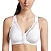 Exquisite Form 5100531 Women's FULLY Wireless Cotton Back & Posture Support Bra with Front Closure & Lace
