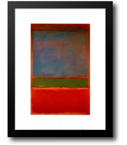 Amazon.com: No. 6 (Violet, Green and Red), 1951 Art Print Fine Art