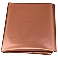 PAOBTEIY Copper EMF Protection Fabric Shielding RF & LF Electromagnetic Fields Anti Radiation Fabric Blocking (1, Gold, 39"x43")