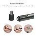 TOUCHBeauty Ear Nose Hair Trimmer for Men Personal Groomer Machine Battery Powered Gray TB-0656M