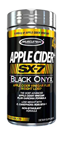 Muscletech Sx-7 Black Onyx Apple Cider Vinegar 150ct Us, 150 Count