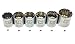 Craftsman Easy Read (Laser Etched) 6 Piece Large Metric/MM ½” Drive 12 Point Socket Set - (Bulk Packaged)