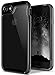 Caseology Skyfall for Apple iPhone 8 Case (2017) / for iPhone 7 Case (2016) - Clear Back & Slim Fit - Jet Black